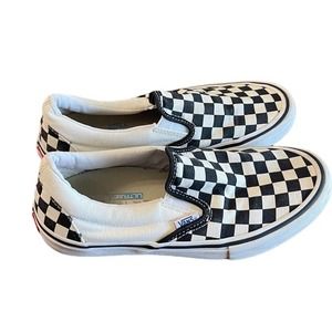 Old Skool Vans Black & White Checked “Spicoli” Vans Sneakers
